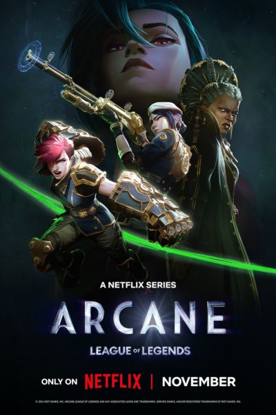 Download Arcane: League of Legends (Season 1 – 2) English WEB Series Netflix Original WEB-DL 480p 720p 1080p