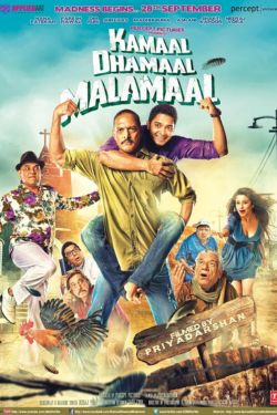 Download Kamaal Dhamaal Malamaal (2012) Hindi Full Movie HDRip 480p | 720p